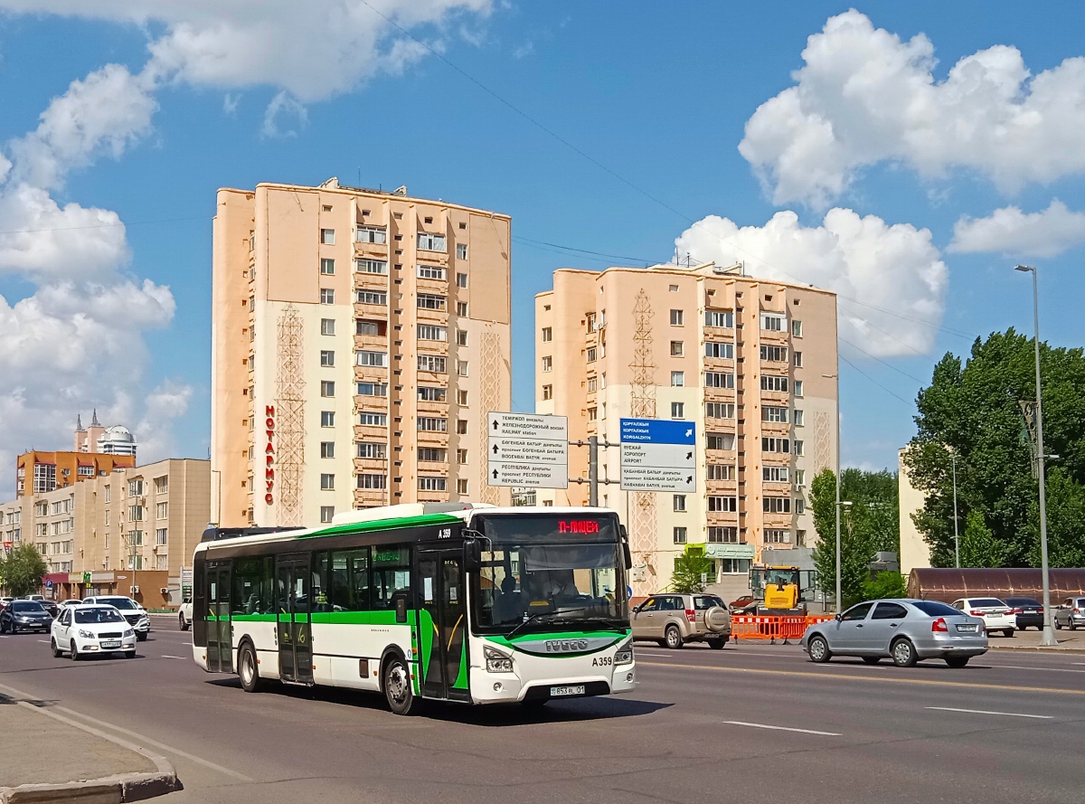 Астана, IVECO Urbanway 12M (СарыаркаАвтоПром) № A359