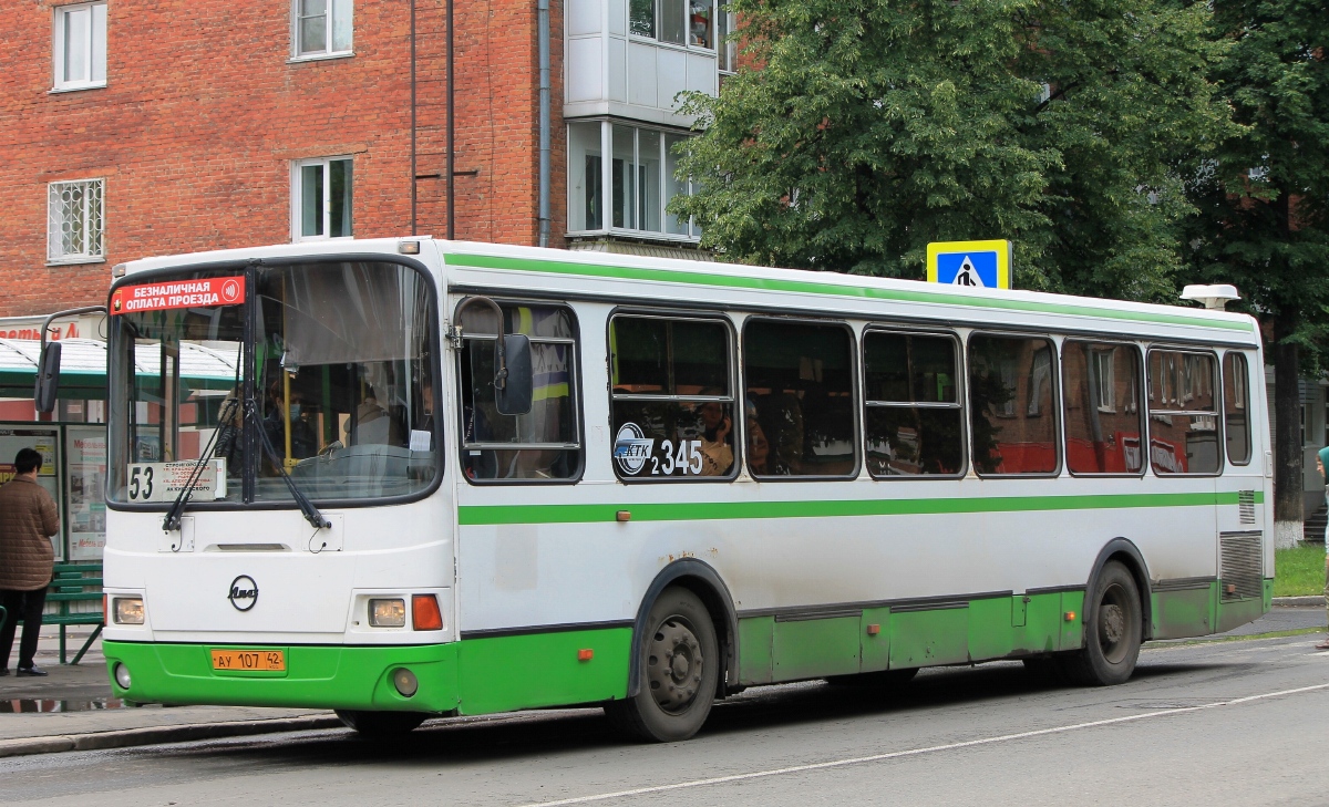 Kemerovo region - Kuzbass, LiAZ-5256.36-01 # 345