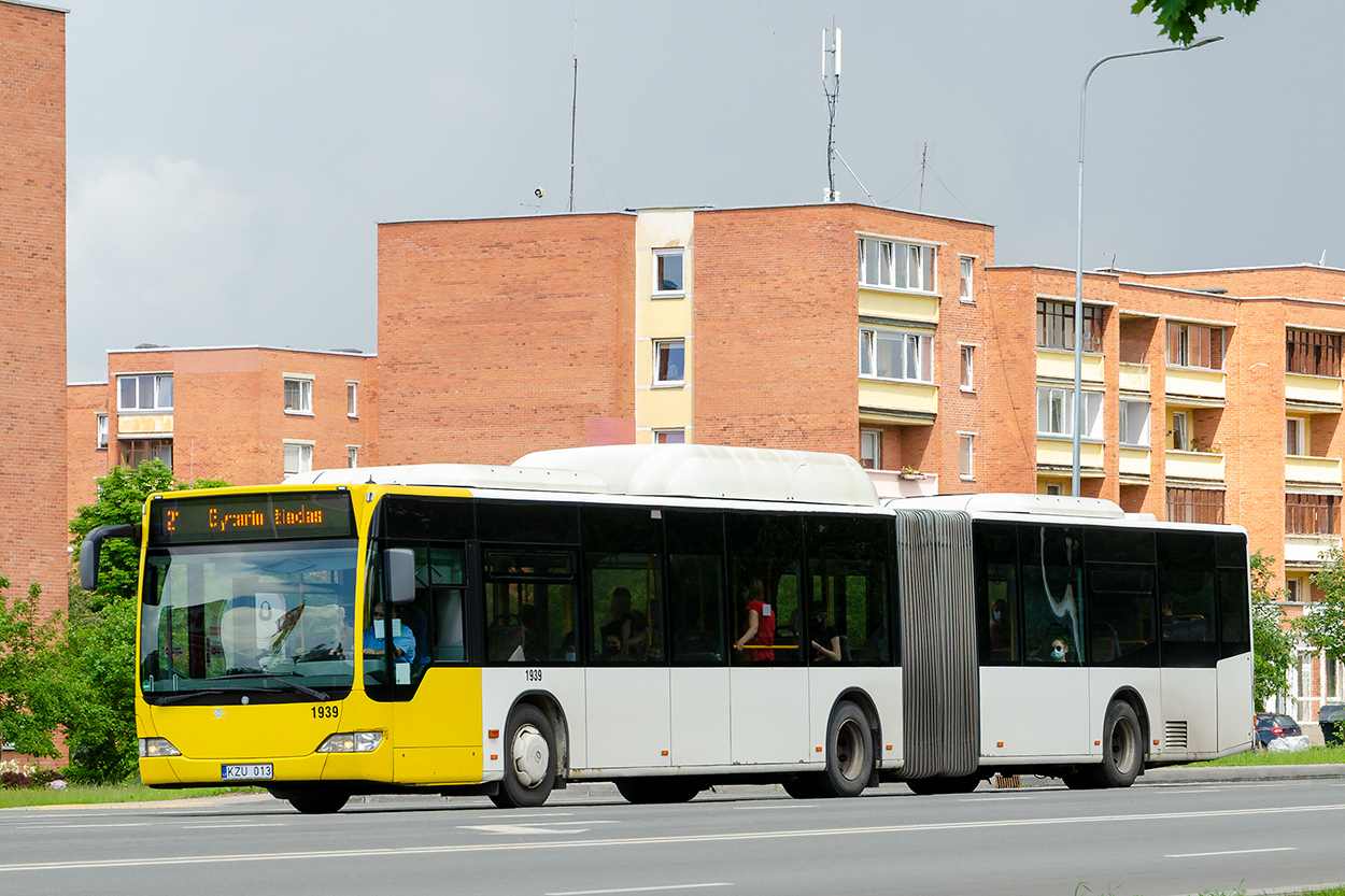 Литва, Mercedes-Benz O530G Citaro facelift G CNG № 1939