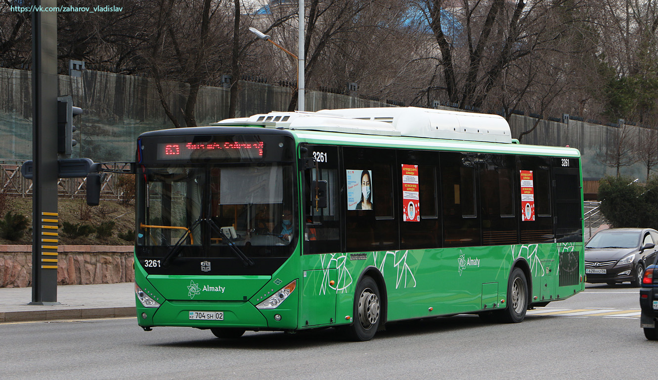 Алматы, Zhong Tong LCK6125HGAN № 3261