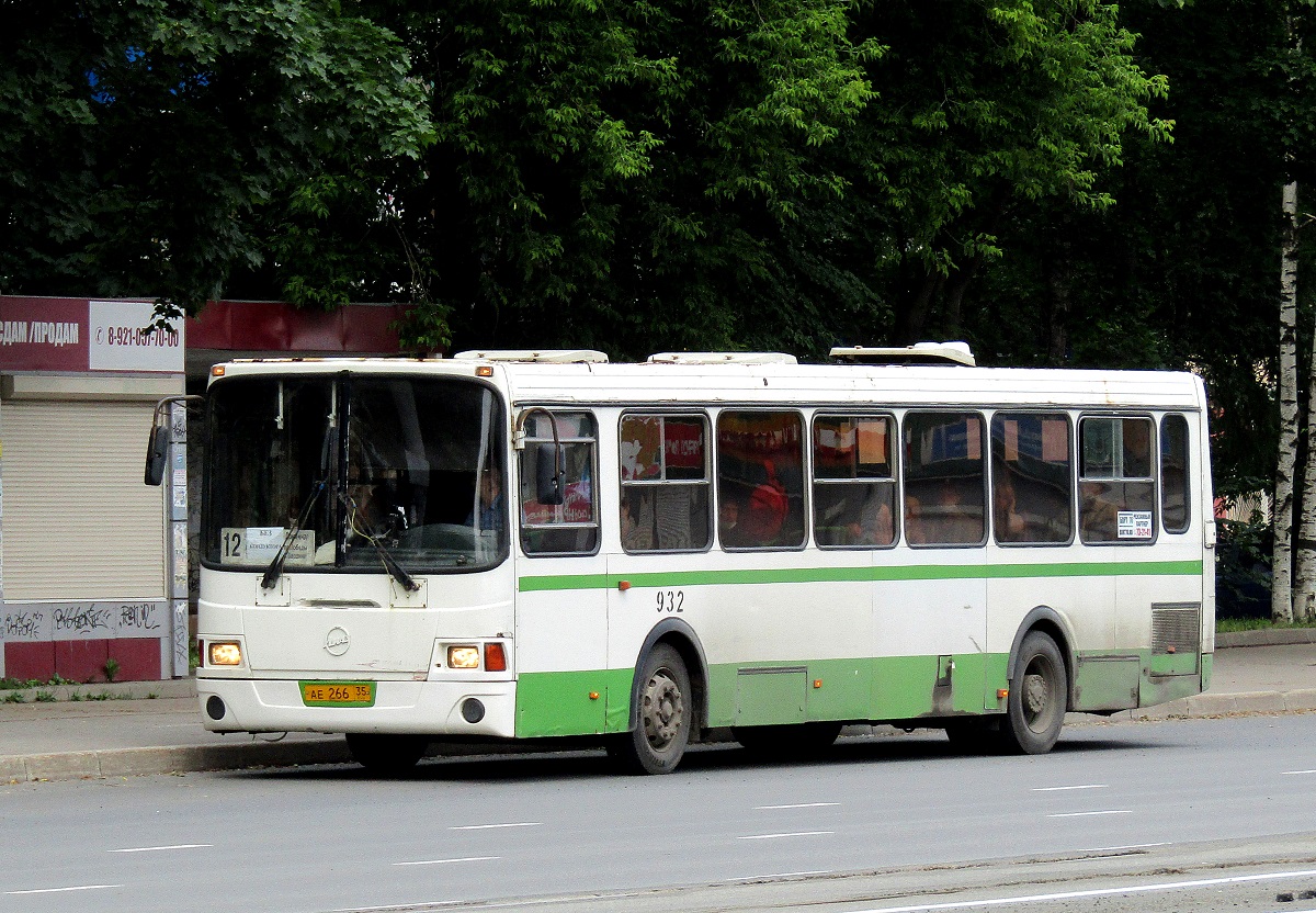 Вологодская область, ЛиАЗ-5256.26 № 0932