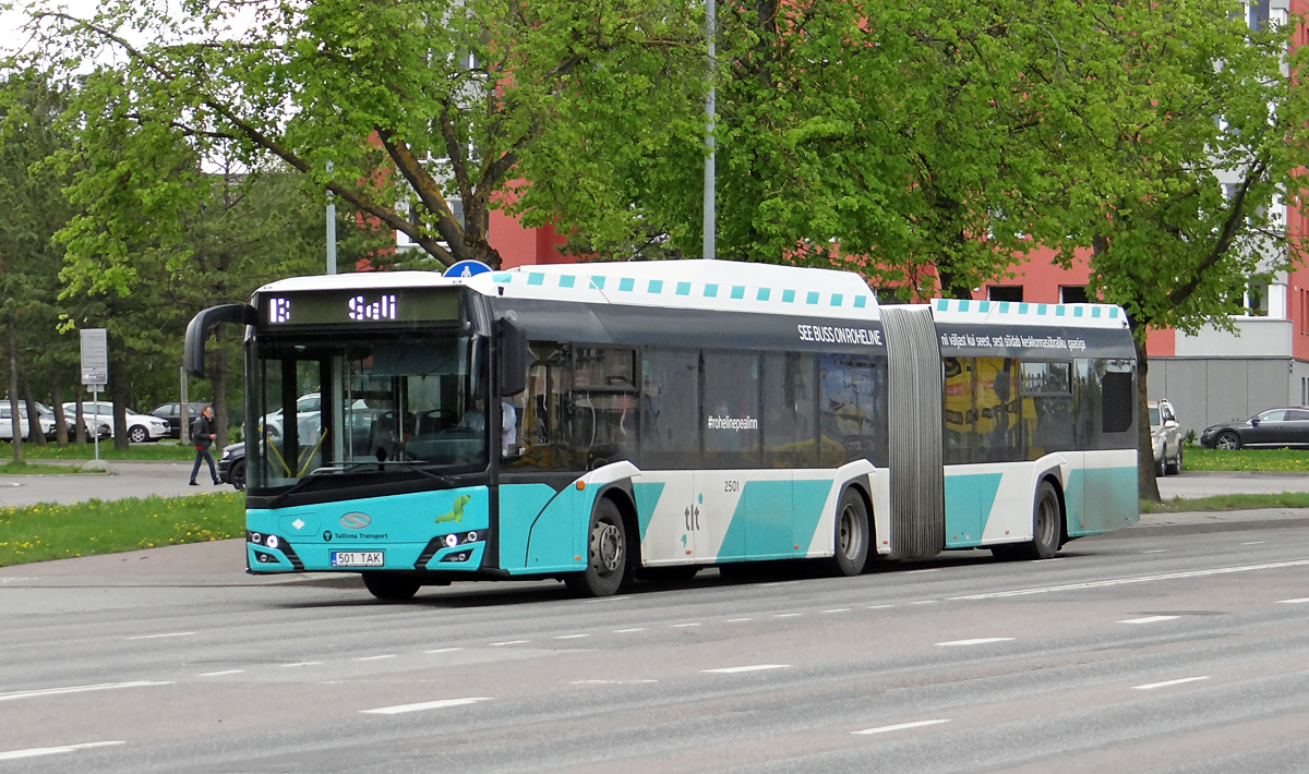 Эстония, Solaris Urbino IV 18 CNG № 2501