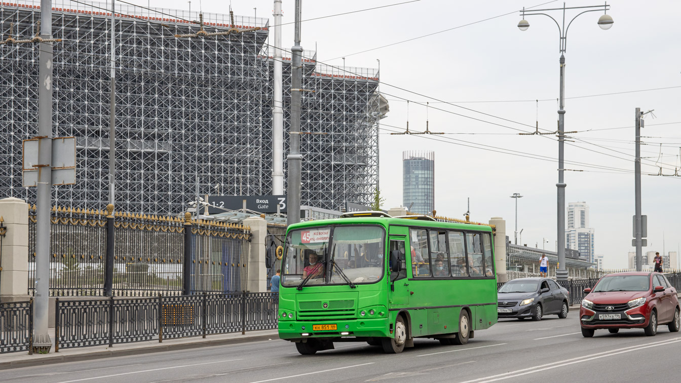 Свердловская область, ПАЗ-320402-05 № КН 851 66