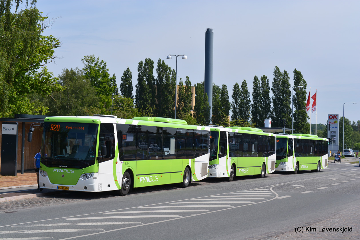 Дания, Scania OmniExpress 320LE № 8301