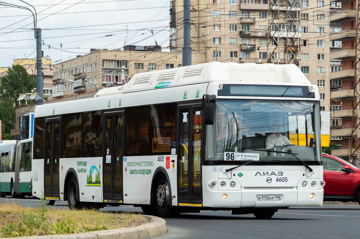 Санкт-Петербург, ЛиАЗ-5292.67 (CNG) № 4605