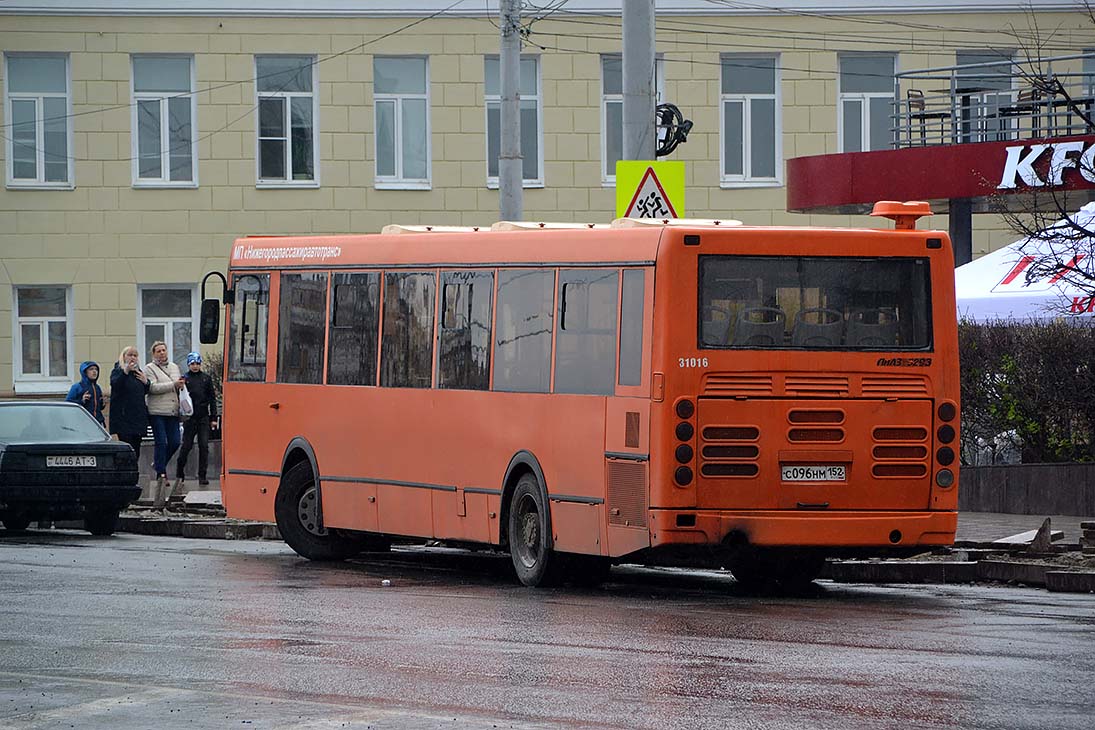 Нижегородская область, ЛиАЗ-5293.60 № 31016