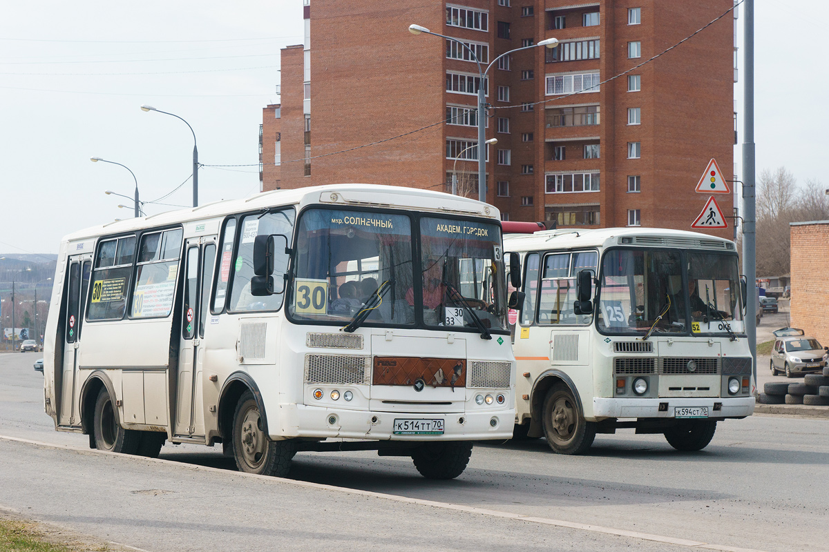 Томская область, ПАЗ-32054 № К 514 ТТ 70