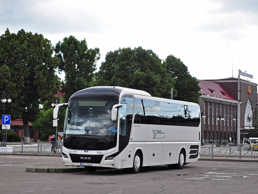 Польша, MAN R07 Lion's Coach RHC464 № 7551