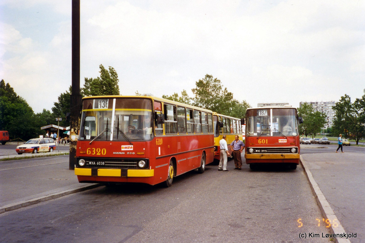 Польша, Ikarus 260.73A № 6320; Польша, Ikarus 260.04 № 601