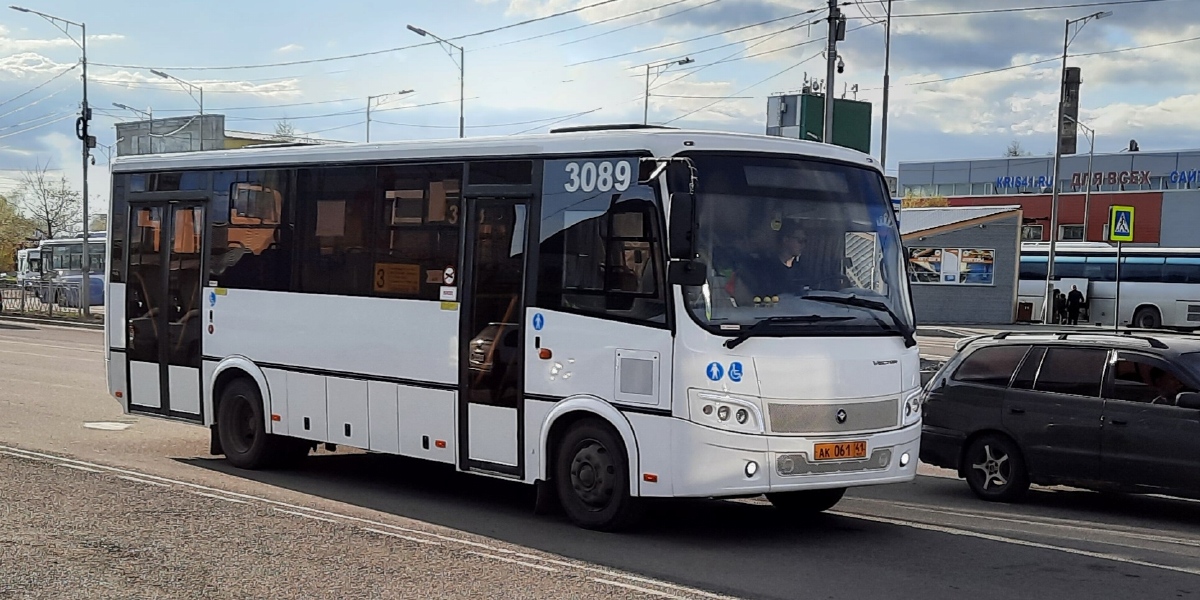 Камчатский край, ПАЗ-320414-04 "Вектор" (1-2) № 3089