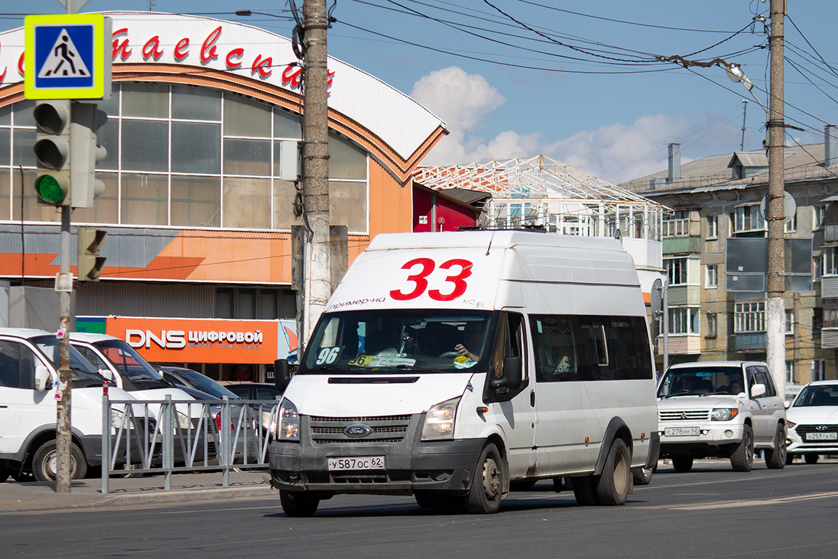 Рязанская область, Нижегородец-222708  (Ford Transit) № У 587 ОС 62