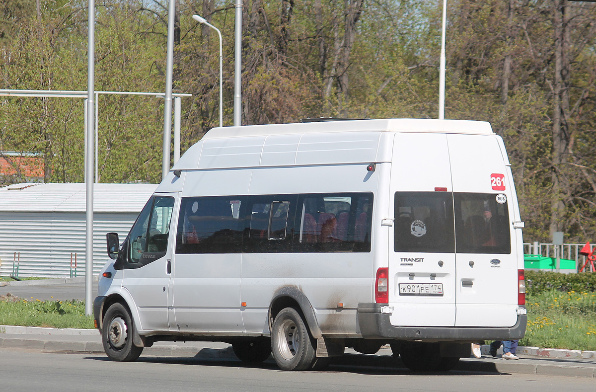 Chelyabinsk region, Nizhegorodets-222709  (Ford Transit) Nr. К 901 РЕ 174