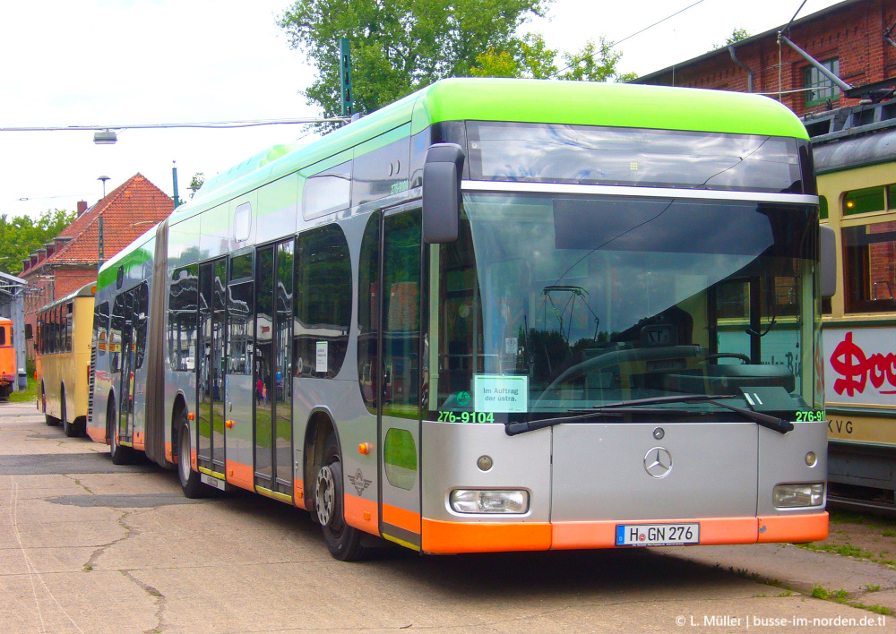 Lower Saxony, Mercedes-Benz O530G Irvine Citaro G CNG # 276-9104; Lower Saxony — Bustreffen Wehmingen Hannoversches Straßenbahnmuseum 17.06.2012