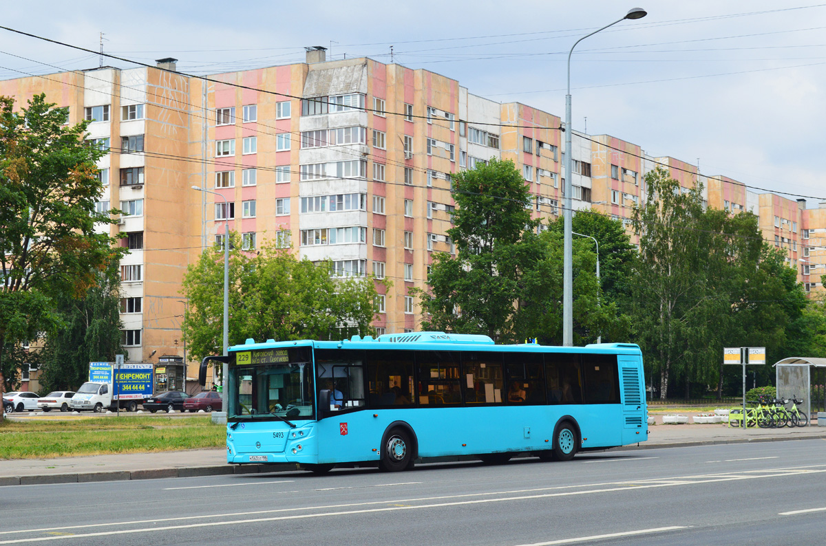 Санкт-Петербург, ЛиАЗ-5292.65 № 5493