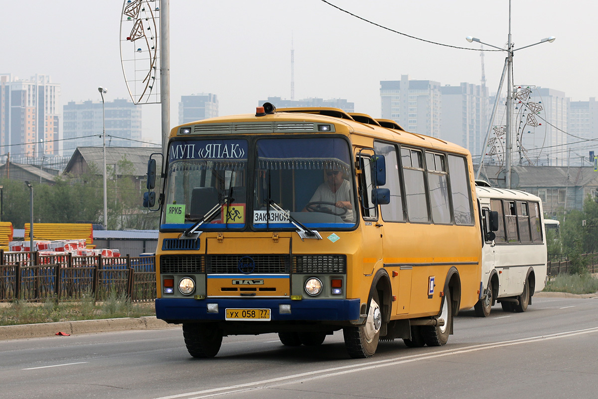 Саха (Якутия), ПАЗ-32053-70 № УХ 058 77