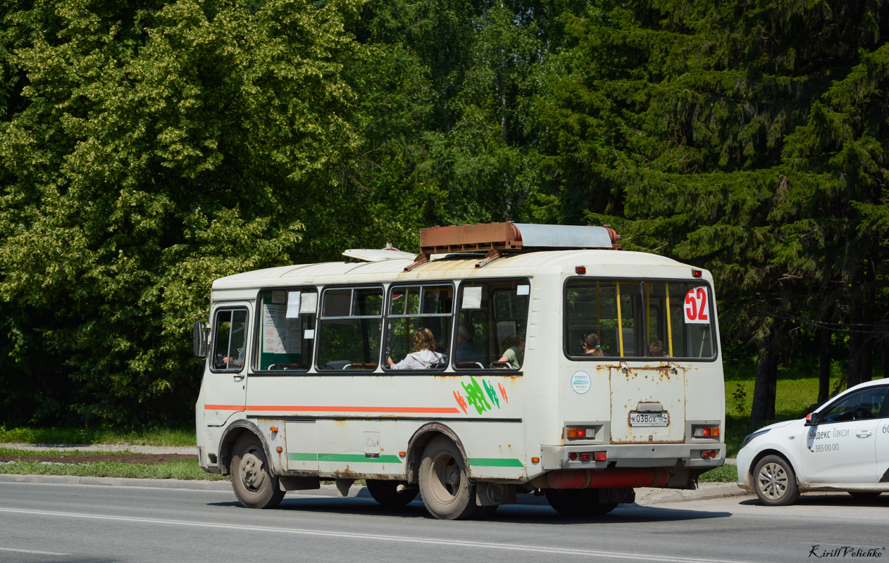 Новосибирская область, ПАЗ-32054 № К 038 ОХ 154