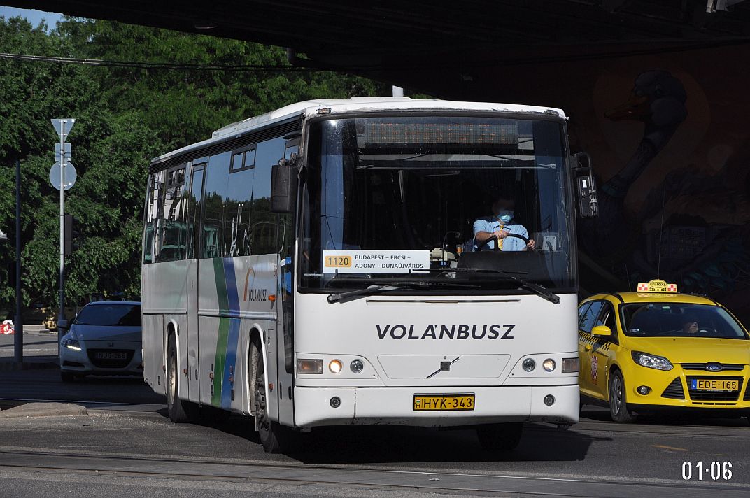 Венгрия, Volvo 7250 № HYK-343