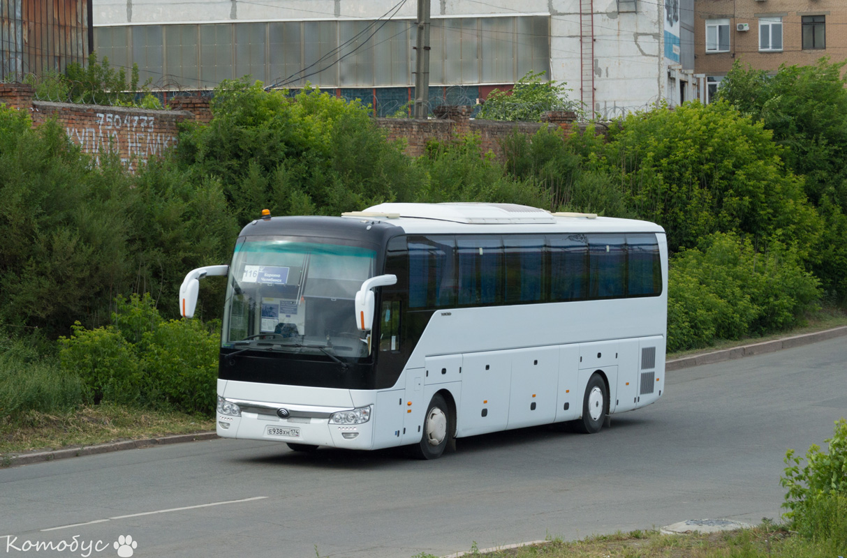 Челябинская область, Yutong ZK6122H9 № Е 938 ХН 174