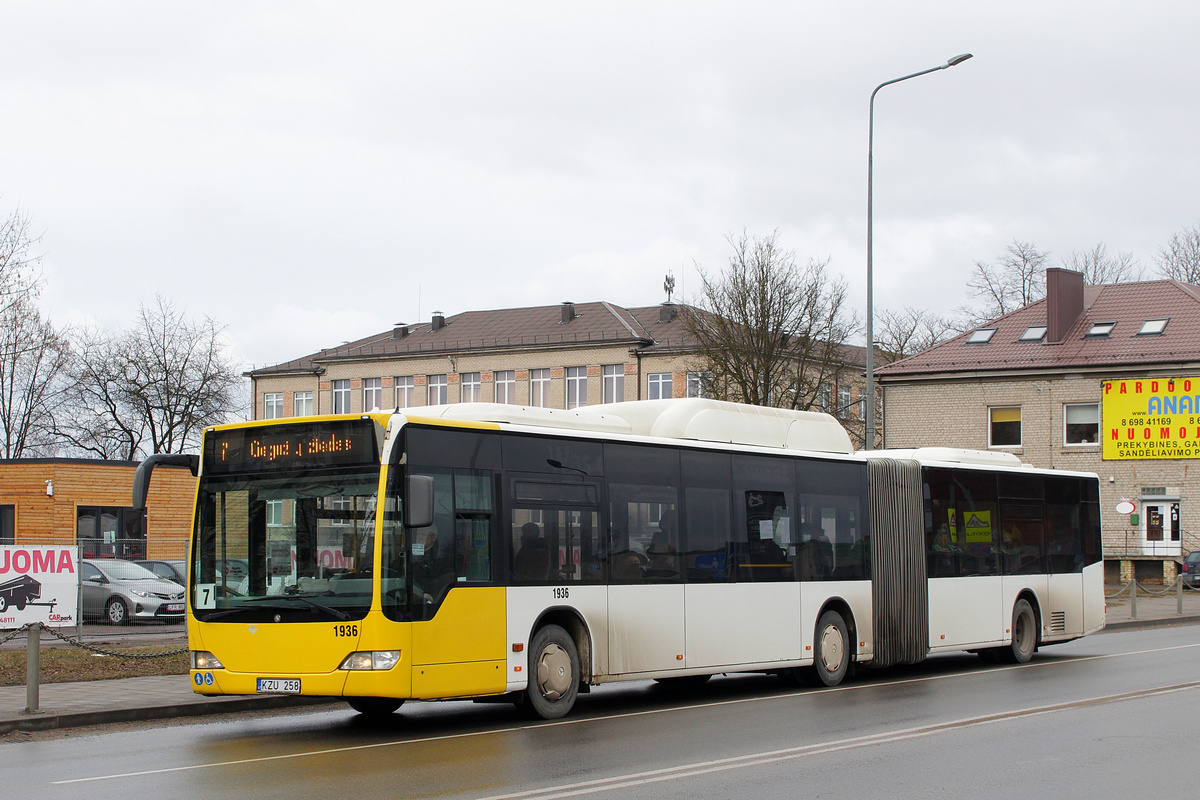 Литва, Mercedes-Benz O530G Citaro facelift G CNG № 1936