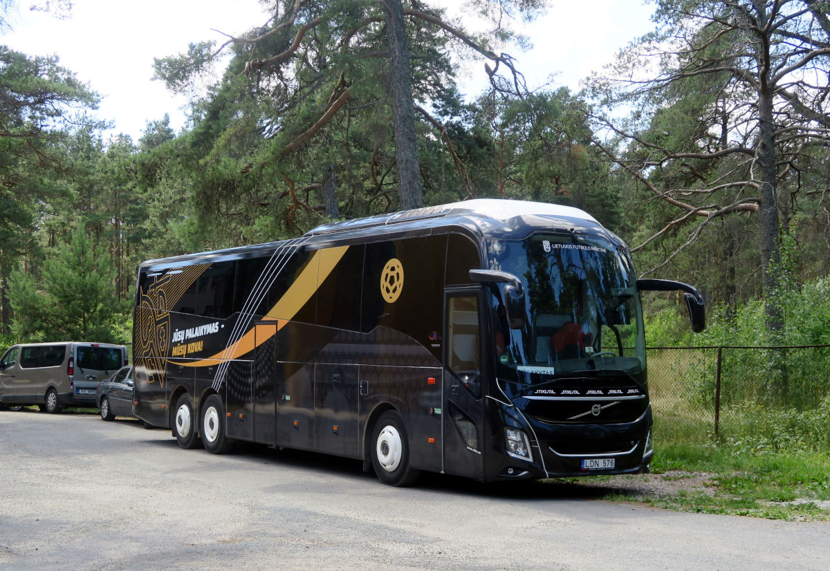 Литва, Volvo 9900 (2018') № LDN 576
