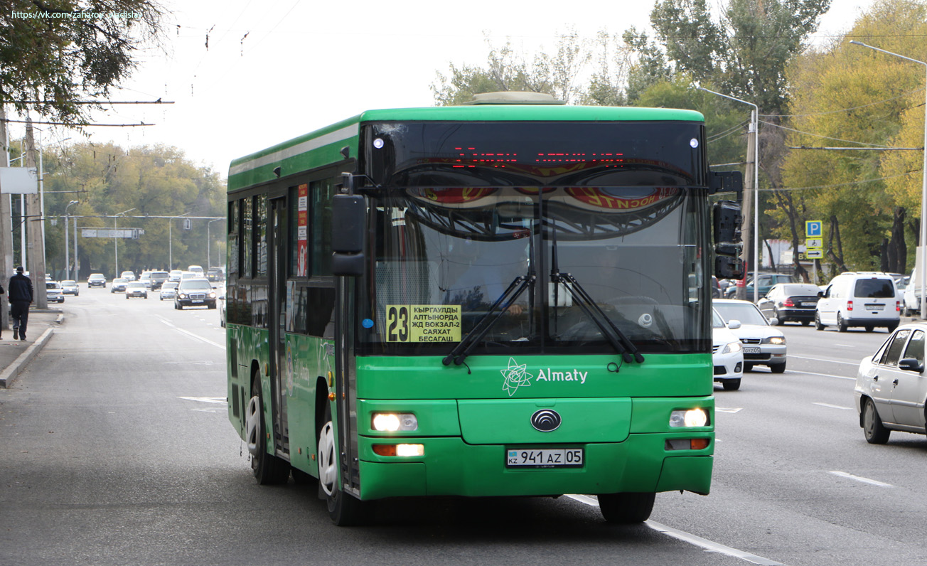 Almaty region, Yutong ZK6108HGH № 941 AZ 05