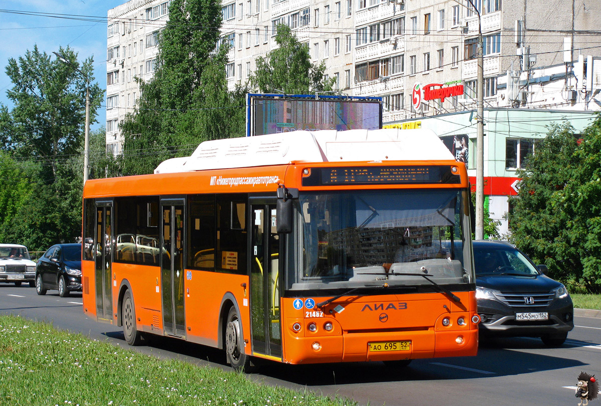 Нижегородская область, ЛиАЗ-5292.67 (CNG) № 21482