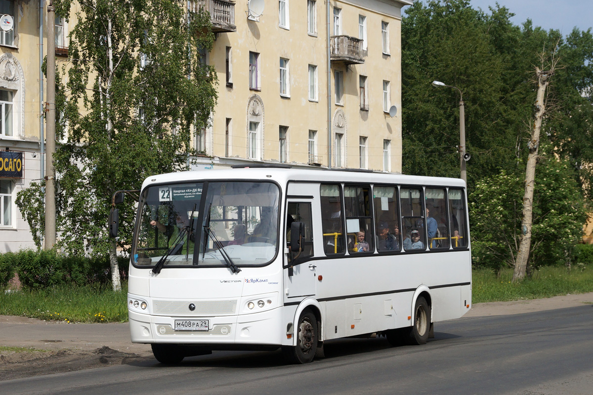 Архангельская область, ПАЗ-320414-05 "Вектор" (1-2) № М 408 РА 29