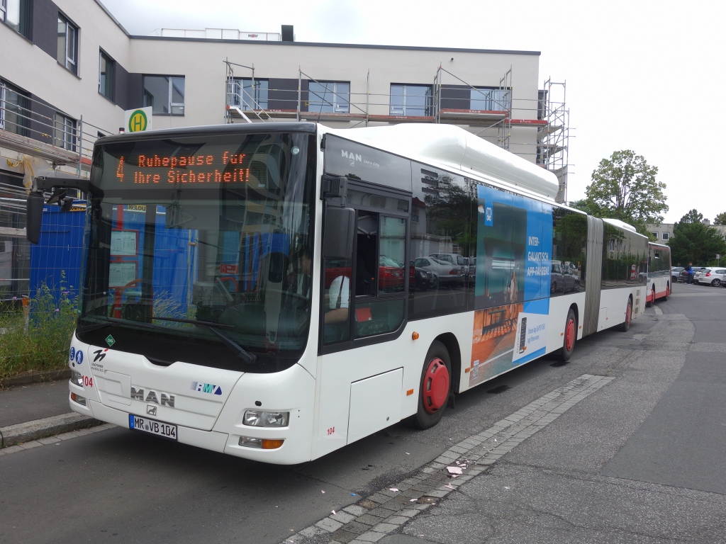 Hesse, MAN A40 Lion's City GL NG313 CNG # 104