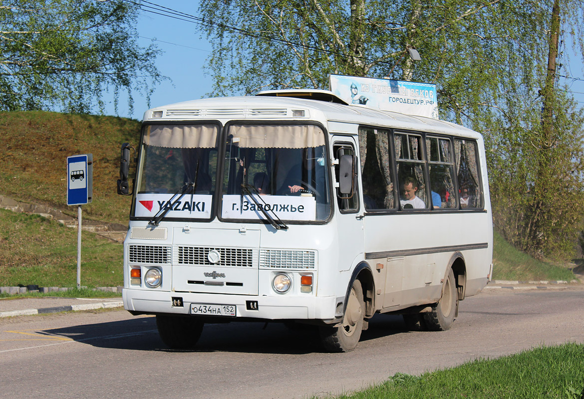 Нижегородская область, ПАЗ-32053 № О 434 НА 152