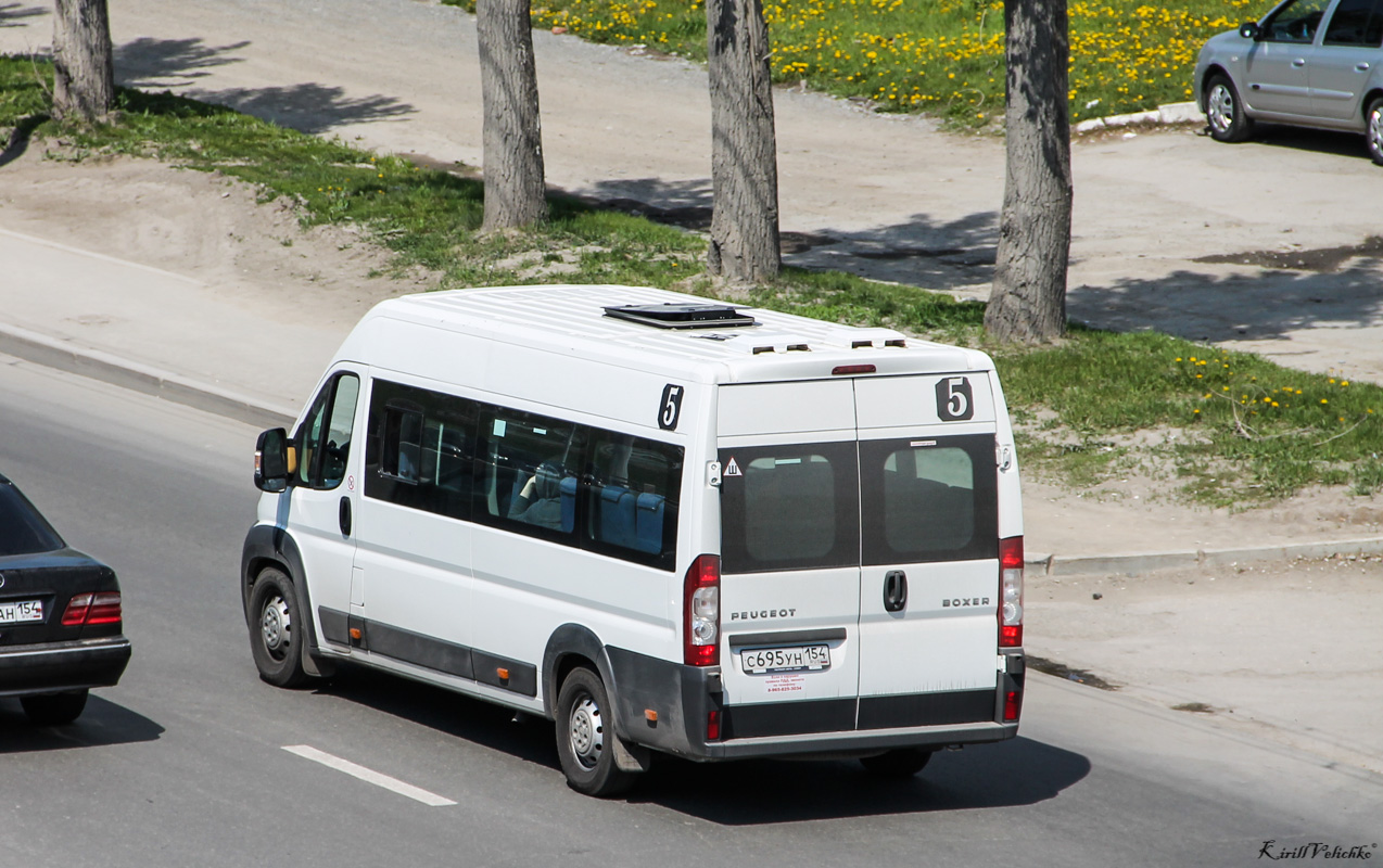 Новосибирская область, Промтех-22437* (Peugeot Boxer) № С 695 УН 154