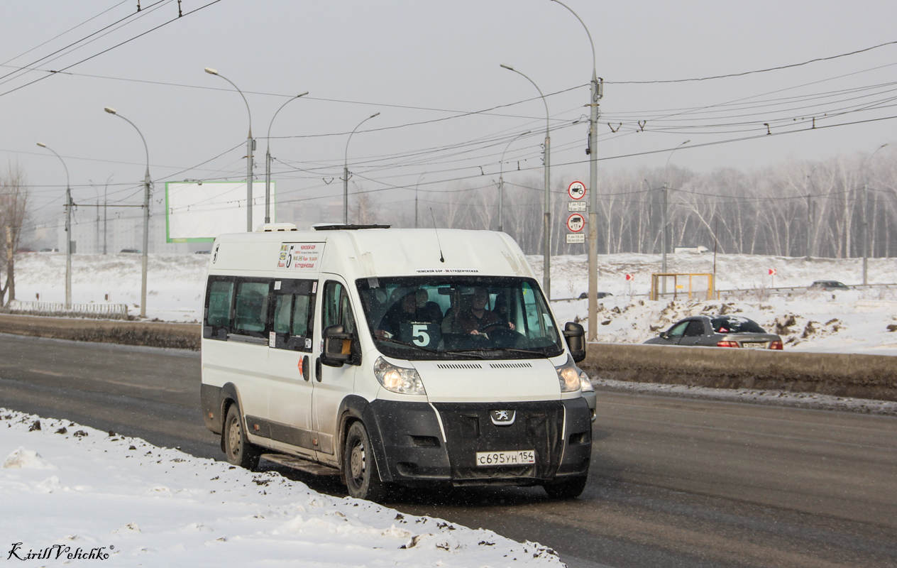 Новосибирская область, Промтех-22437* (Peugeot Boxer) № С 695 УН 154