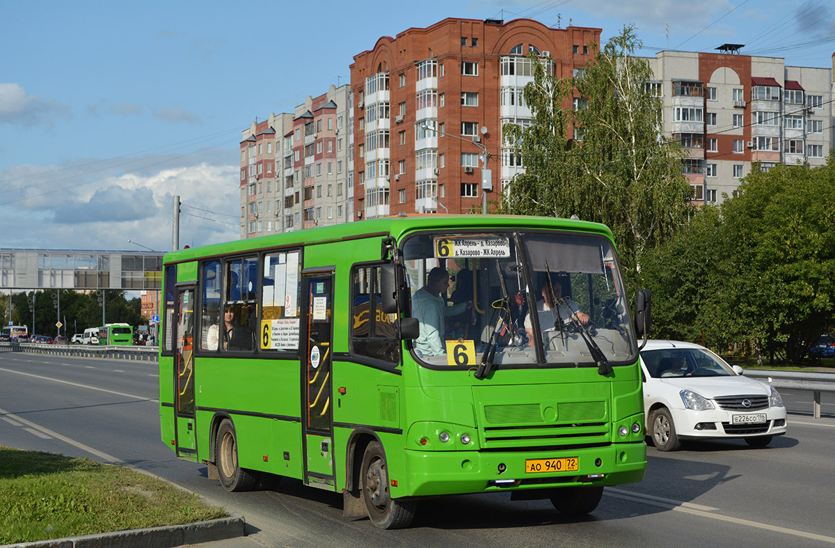 Тюменская область, ПАЗ-320402-05 № АО 940 72