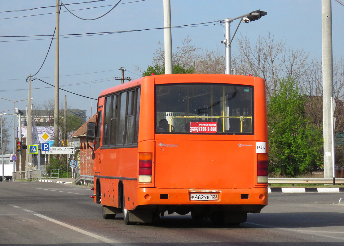 Краснодарский край, ПАЗ-320402-05 № Е 462 УК 123