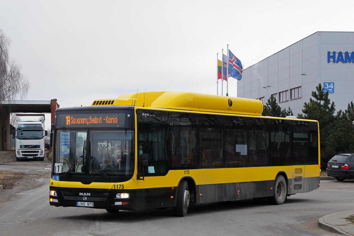 Литва, MAN A21 Lion's City NL243 CNG № 1175