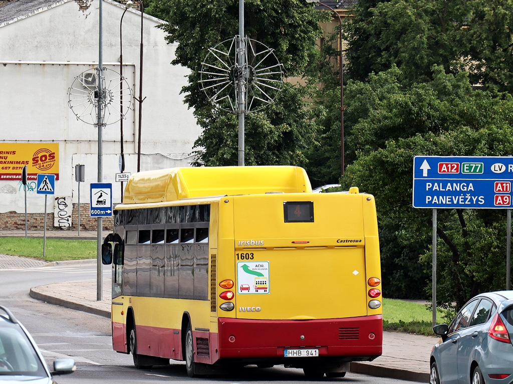 Литва, Castrosua CS.40 City Versus GNC 12 № 1603