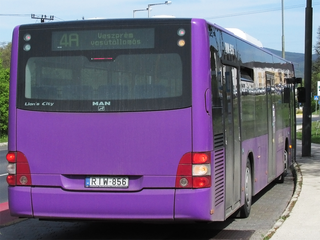 Węgry, MAN A21 Lion's City NL313 Nr RIW-856