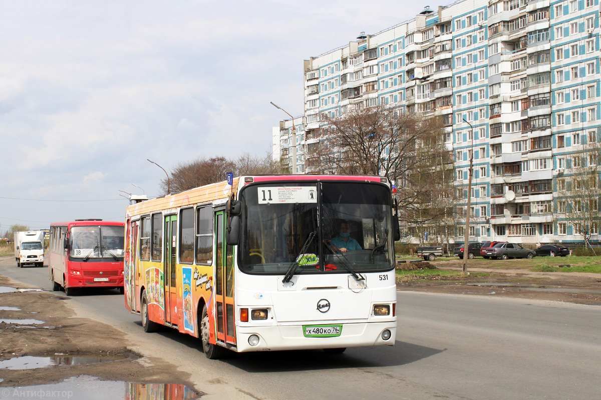 Ярославская область, ЛиАЗ-5256.26 № 531