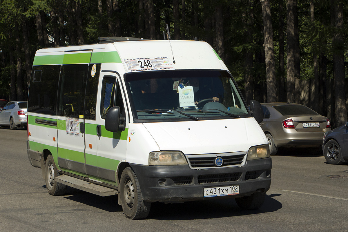 Башкортостан, FIAT Ducato 244 CSMMC-RLL, -RTL № С 431 ХМ 102