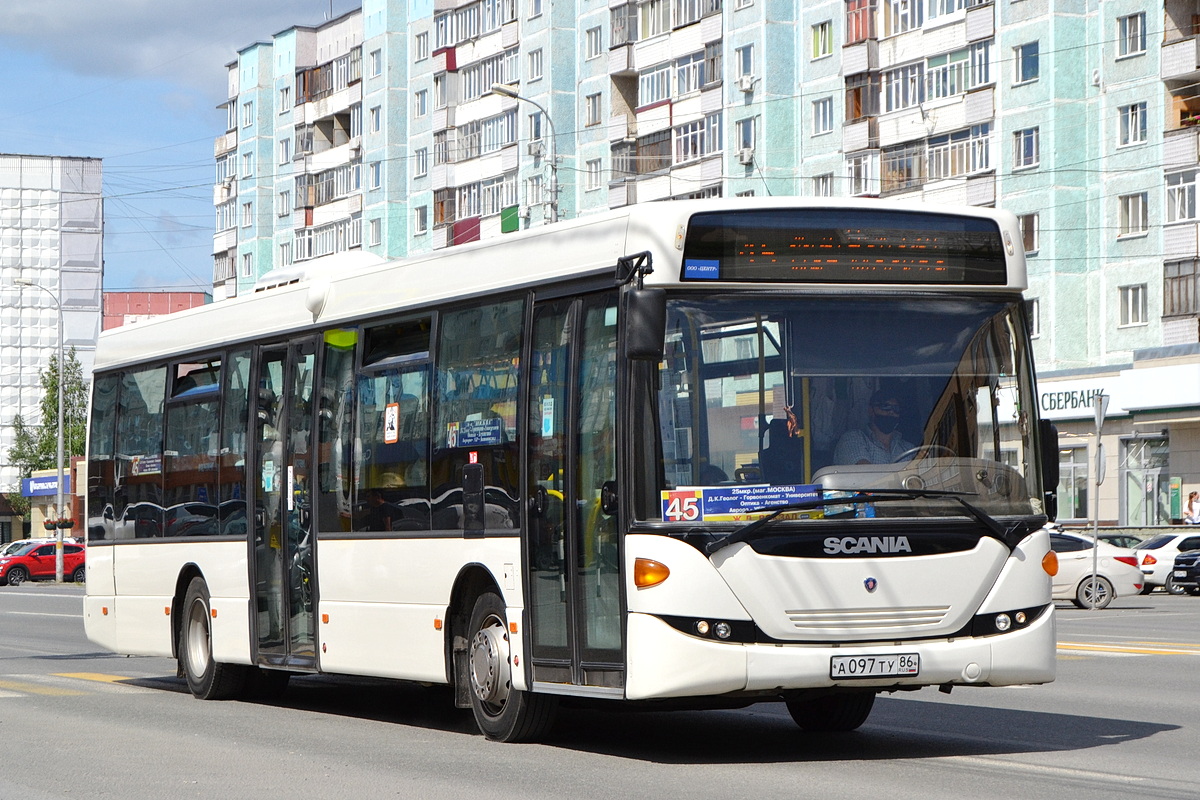 Ханты-Мансийский АО, Scania OmniLink II (Скания-Питер) № А 097 ТУ 86