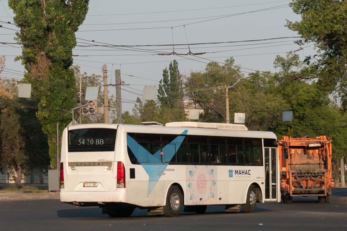 Кыргызстан, Hyundai New Super AeroCity 1F/L № 5420 BB