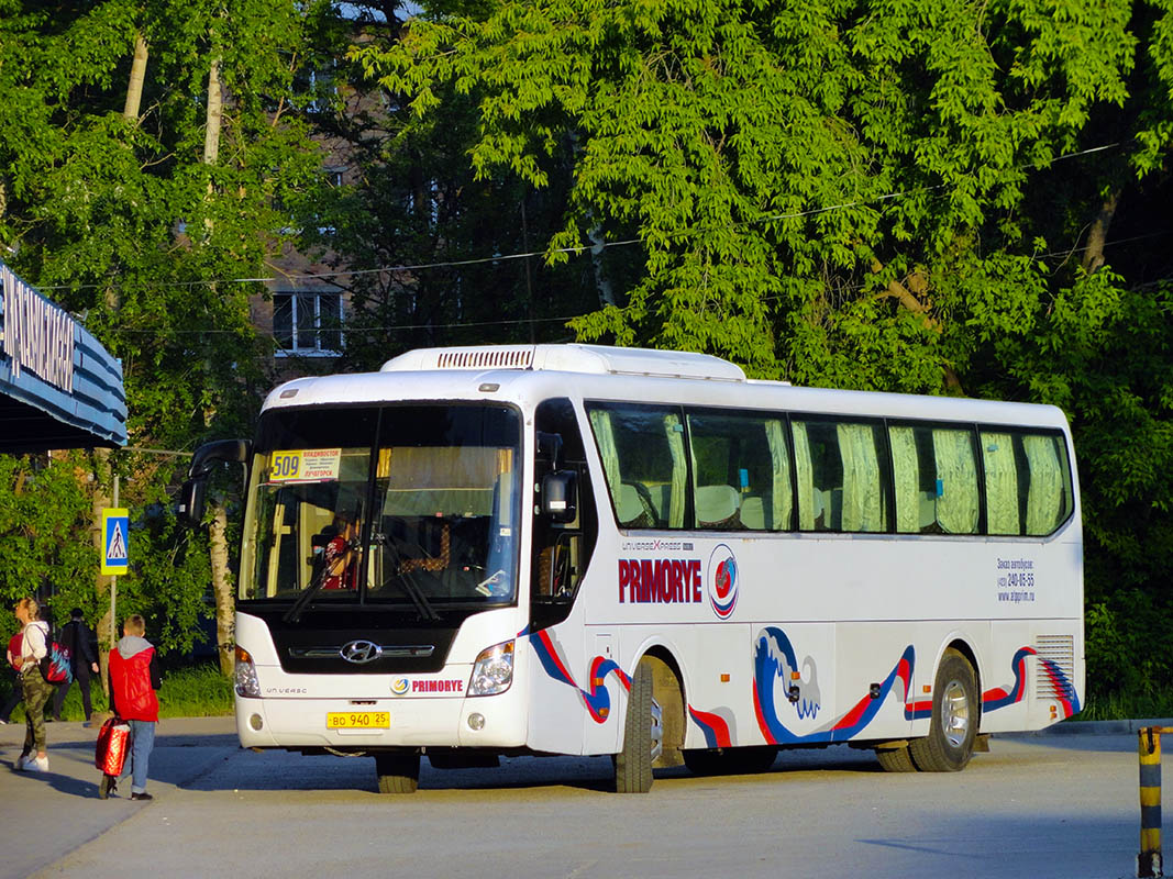 Приморский край, Hyundai Universe Xpress Noble № ВО 940 25