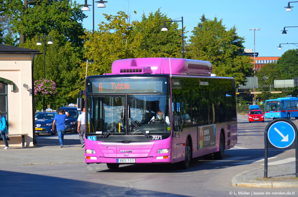 Швеция, MAN A21 Lion's City NL243 CNG № 7071