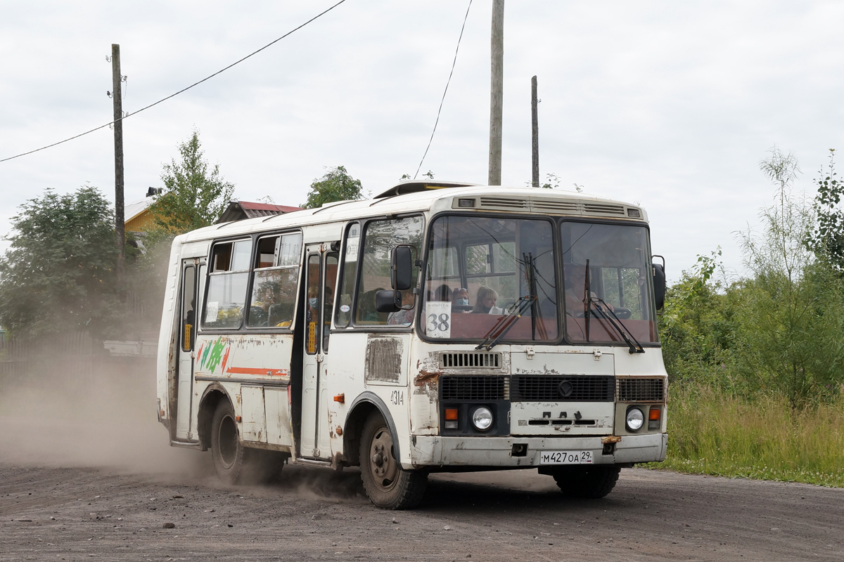 Архангельская область, ПАЗ-32054 № М 427 ОА 29