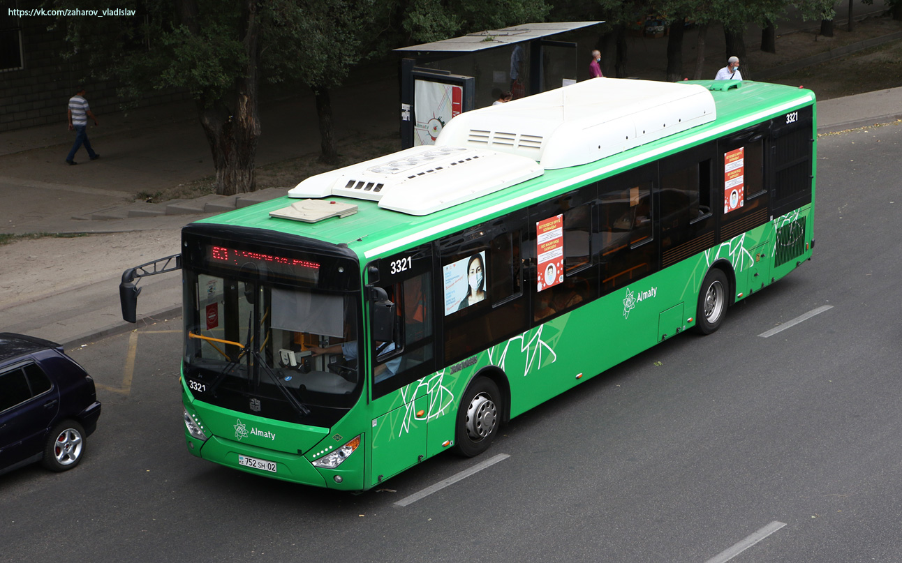 Алматы, Zhong Tong LCK6125HGAN № 3321