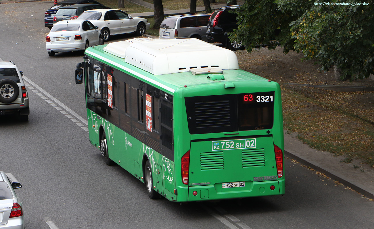 Алматы, Zhong Tong LCK6125HGAN № 3321