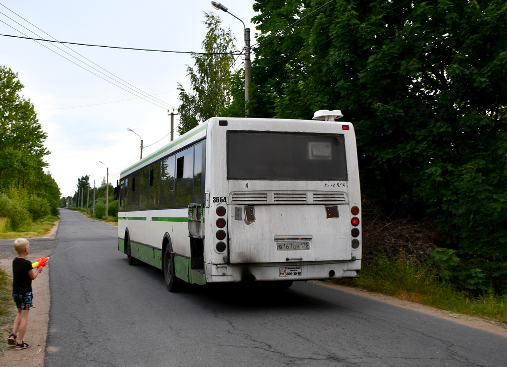 Санкт-Петербург, ЛиАЗ-5293.60 № 3654