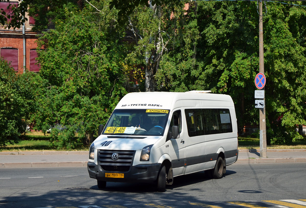 Санкт-Петербург, БТД-2219 (Volkswagen Crafter) № ВК 189 78