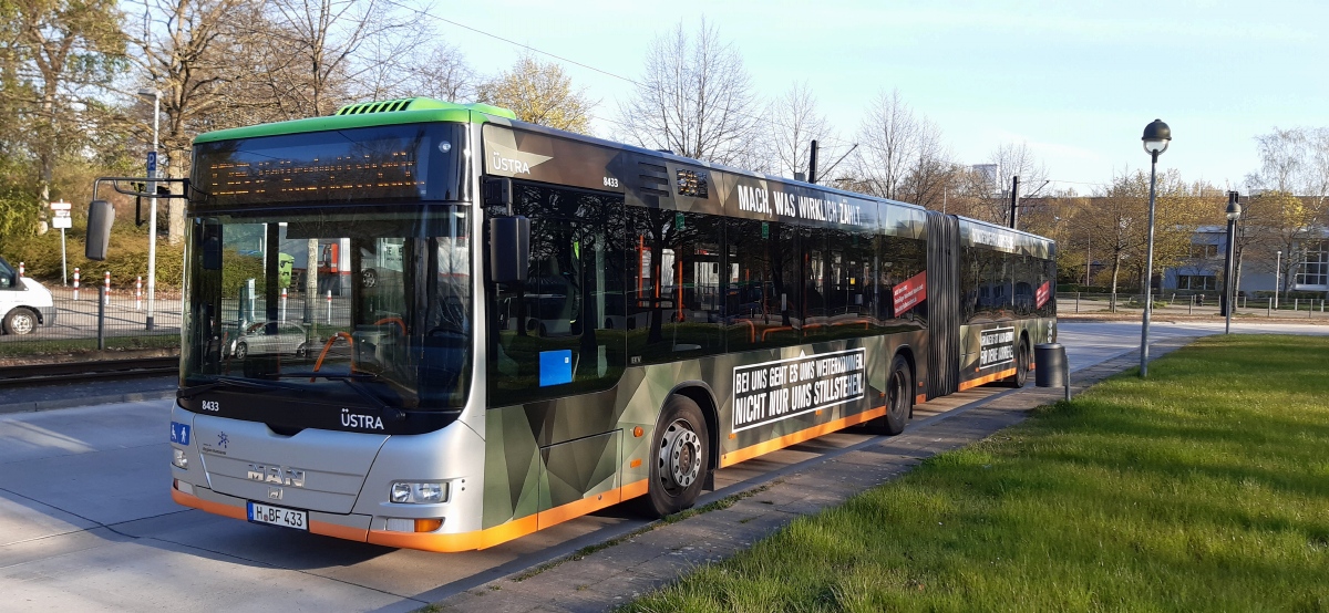 Нижняя Саксония, MAN A23 Lion's City G NG323 № 8433