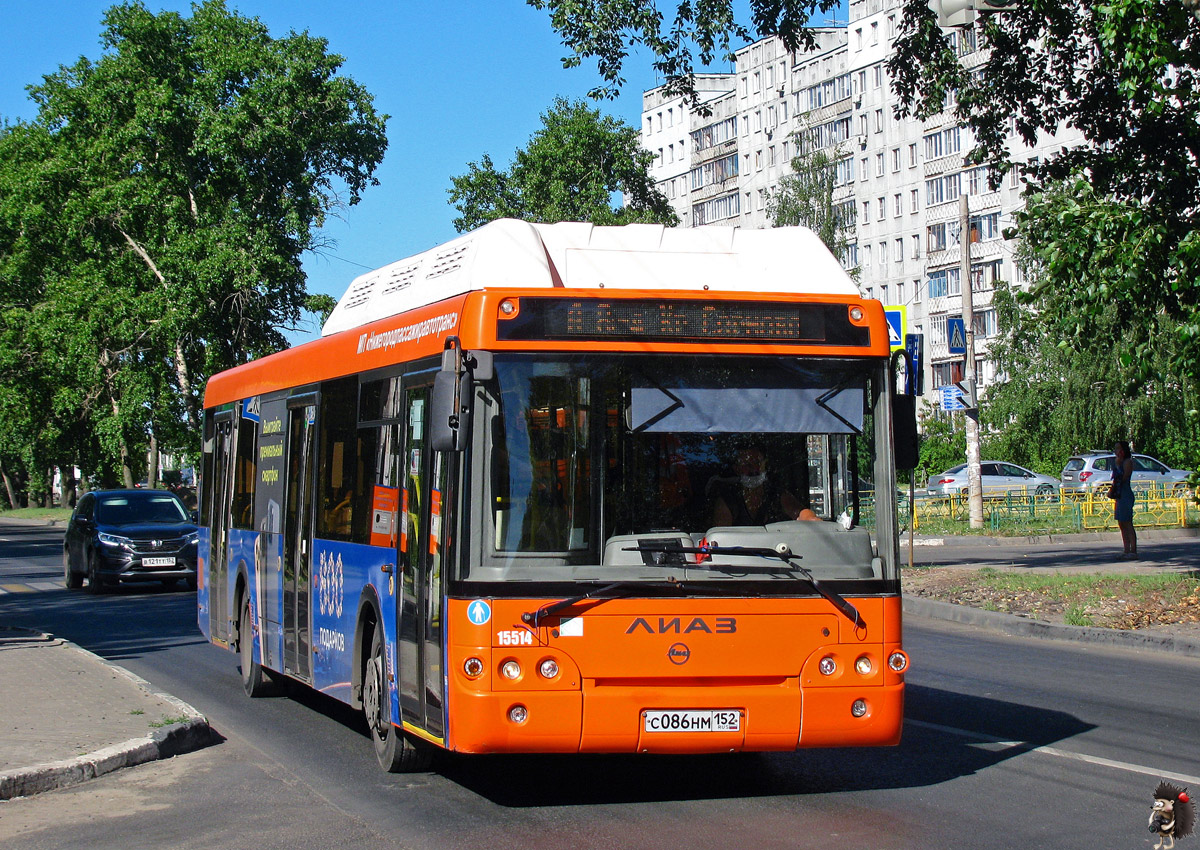 Нижегородская область, ЛиАЗ-5292.67 (CNG) № 15514