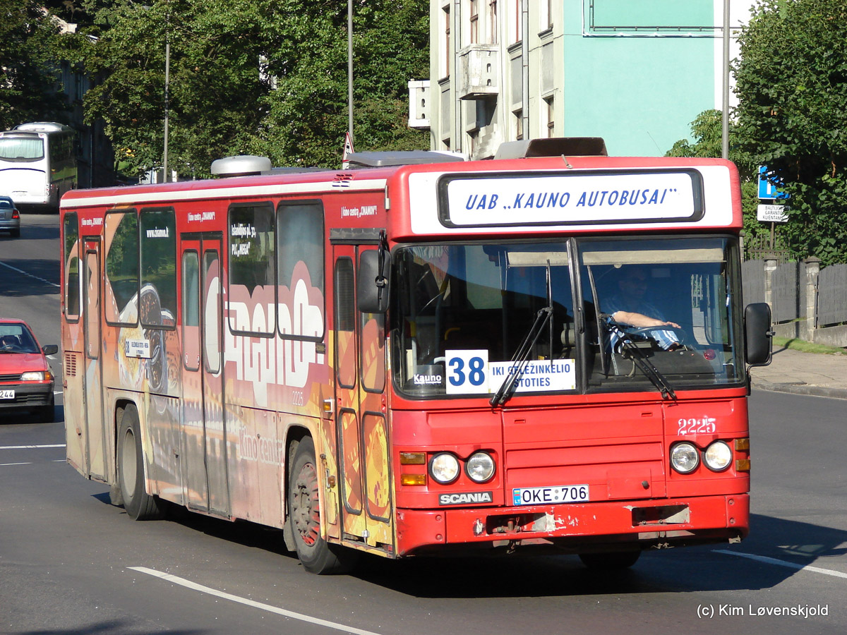 Литва, Scania CN113CLB № 225